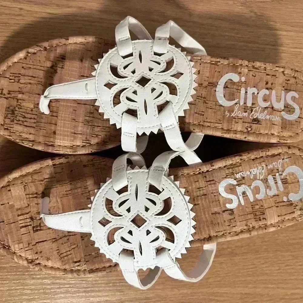 Circus by Sam Edelman White Wedges - Picture 1 of 3
